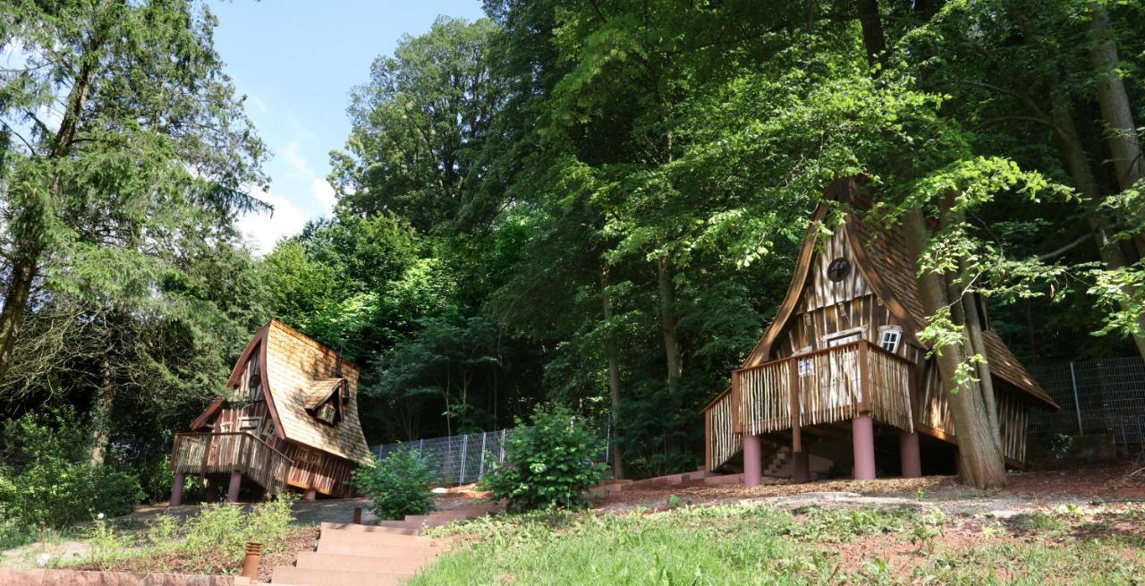 Hexenhaeuschen Am Waldrand Villa Annweiler am Trifels Dış mekan fotoğraf